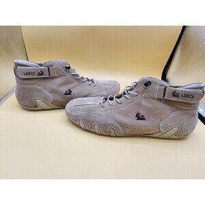 LDECK Shoes Womens Size 42 High Top Barefoot Walking Sneakers Orthopedic Suede
